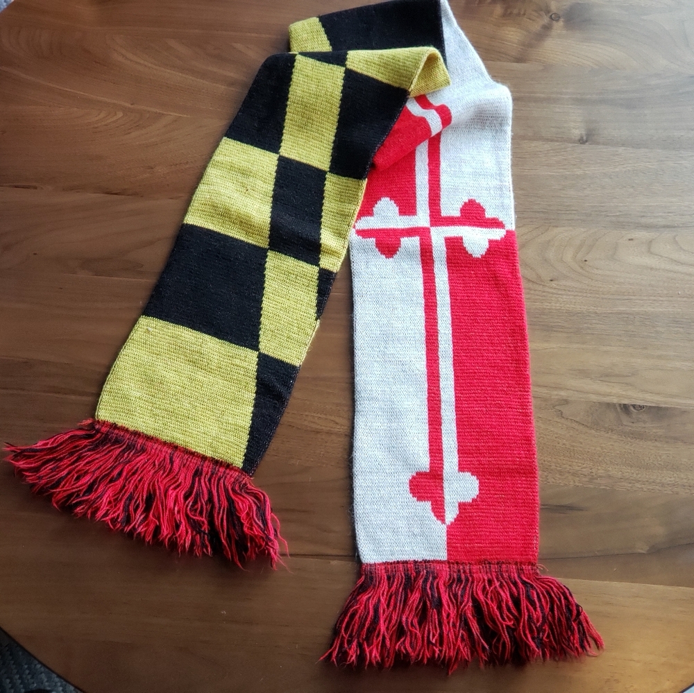 State of Maryland Flag Scarf